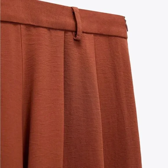 Zara Wide Leg Palazzo Pants - Picture 6 of 11
